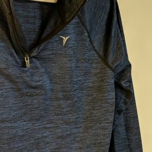 Old Navy 1/4 Zip Go Dry Long Sleeve Shirt